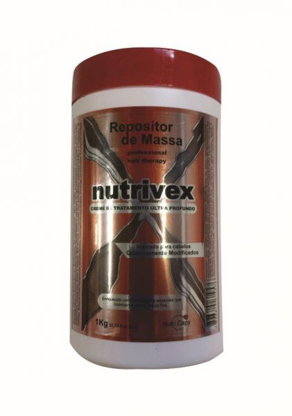 Repositor de Massa Nutrizex 1kg Cabelos com Química 1Kg
